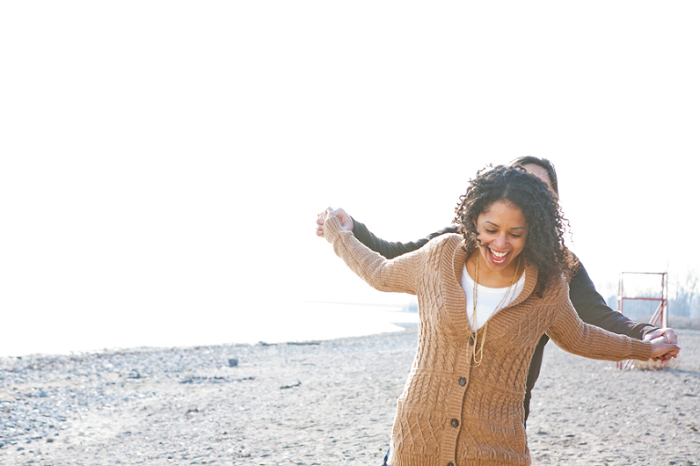 Distillery District Cherry Beach Pre Wedding Engagement