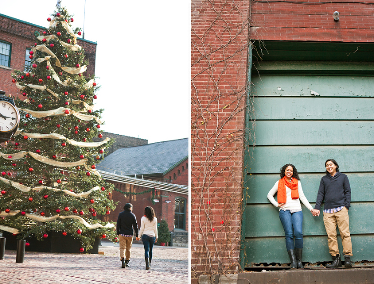 Distillery District Cherry Beach Pre Wedding Engagement