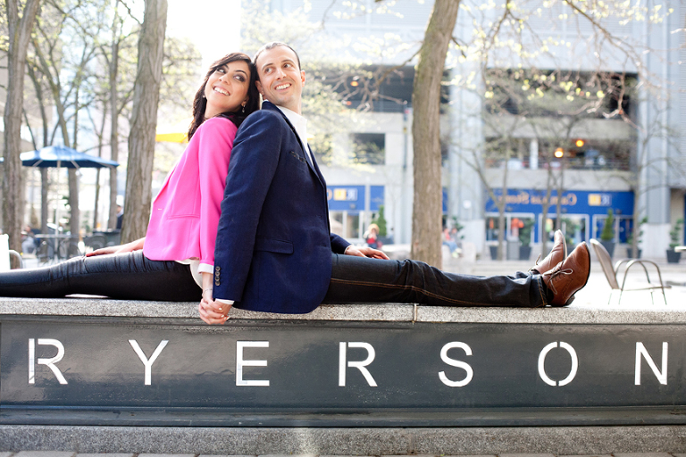 Ryerson University Trinity Bellwoods Park Toronto Engagement Session