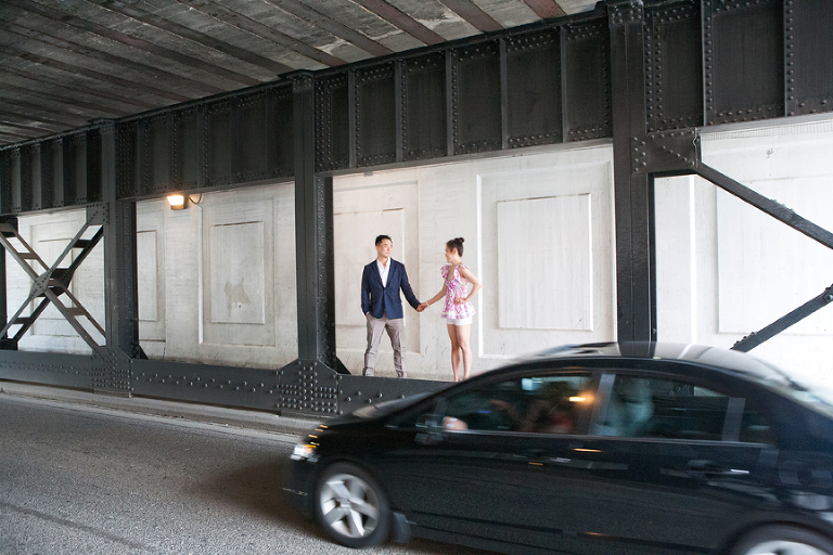 esplanade sugar beach toronto engagement