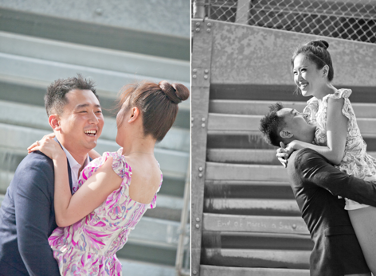esplanade sugar beach toronto engagement