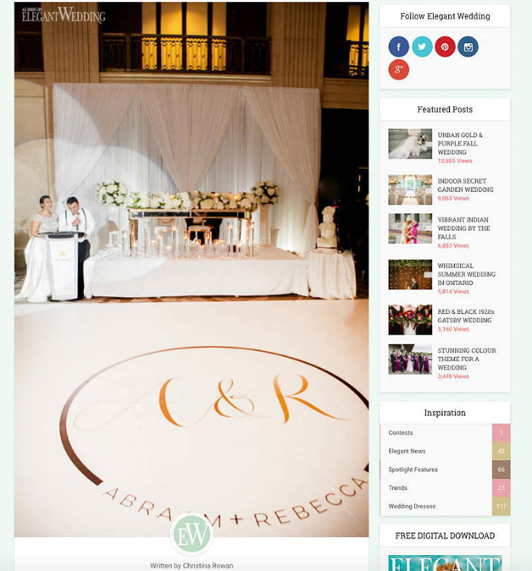 one-king-west-wedding