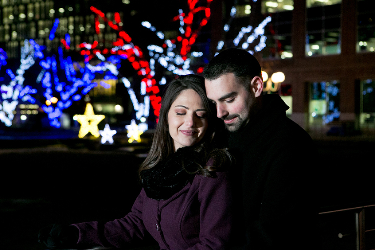 xmas light engagement