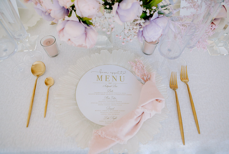 wedding styled shoot